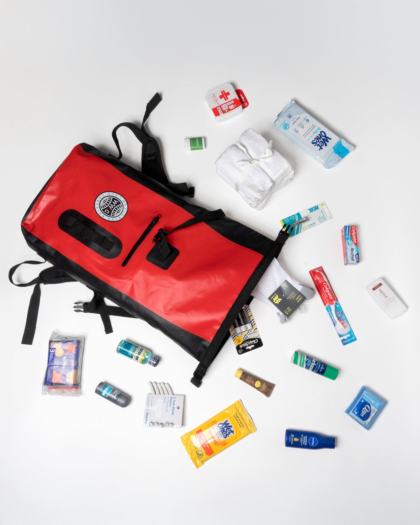 Red WWLC Donation Backpack